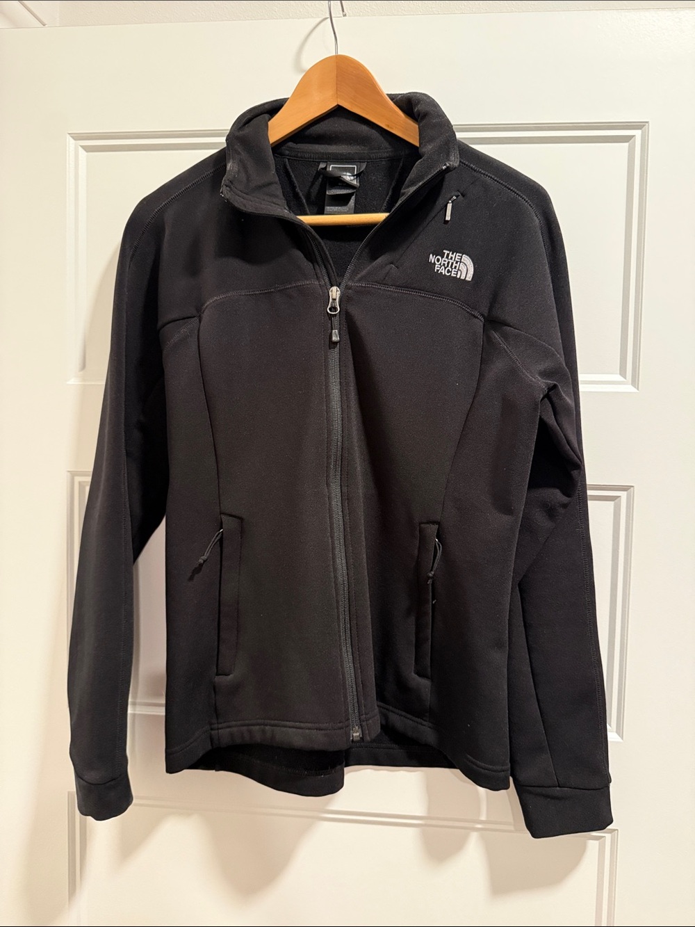 The North Face Black Zip-Up Fleece Jacket